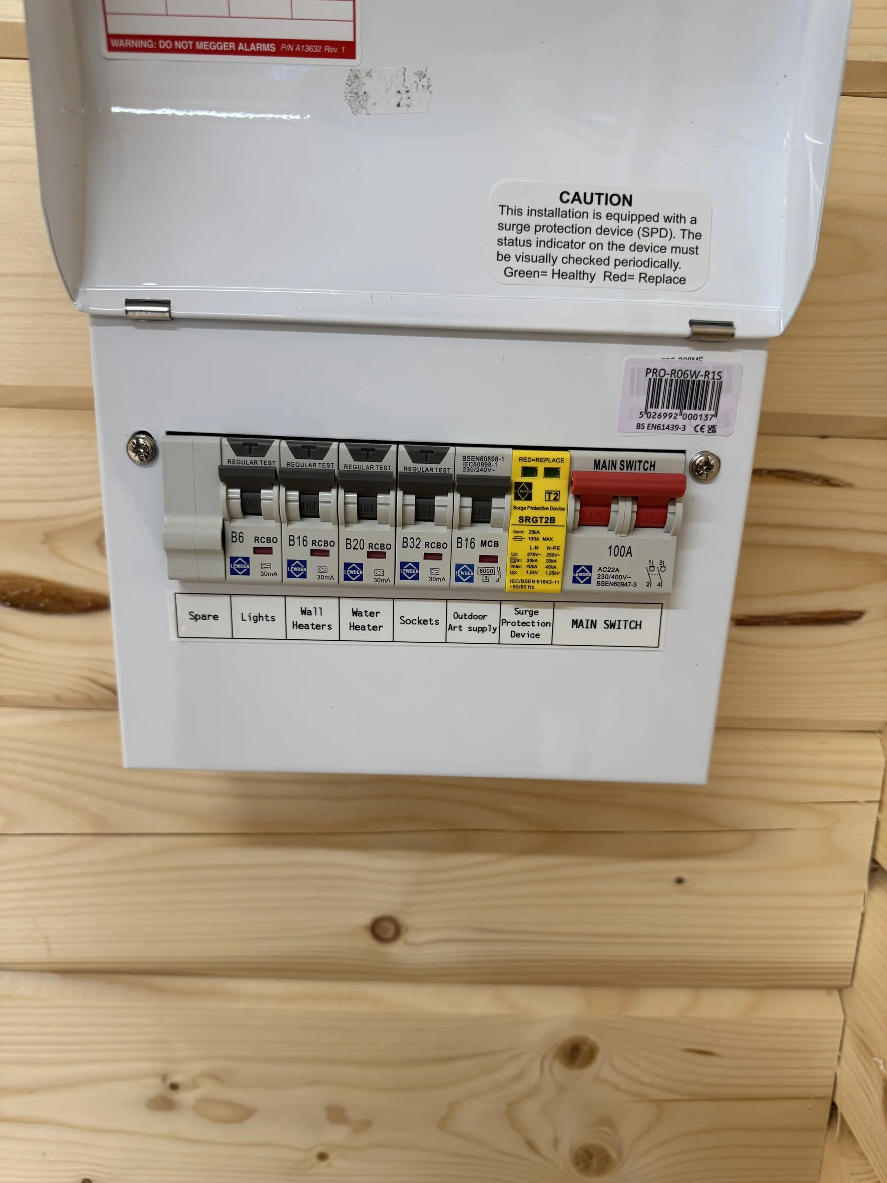 Garden cabin electrics by Greenwire Electrical