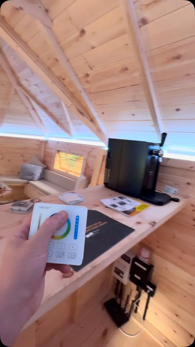 Cabin lighting by Greenwire