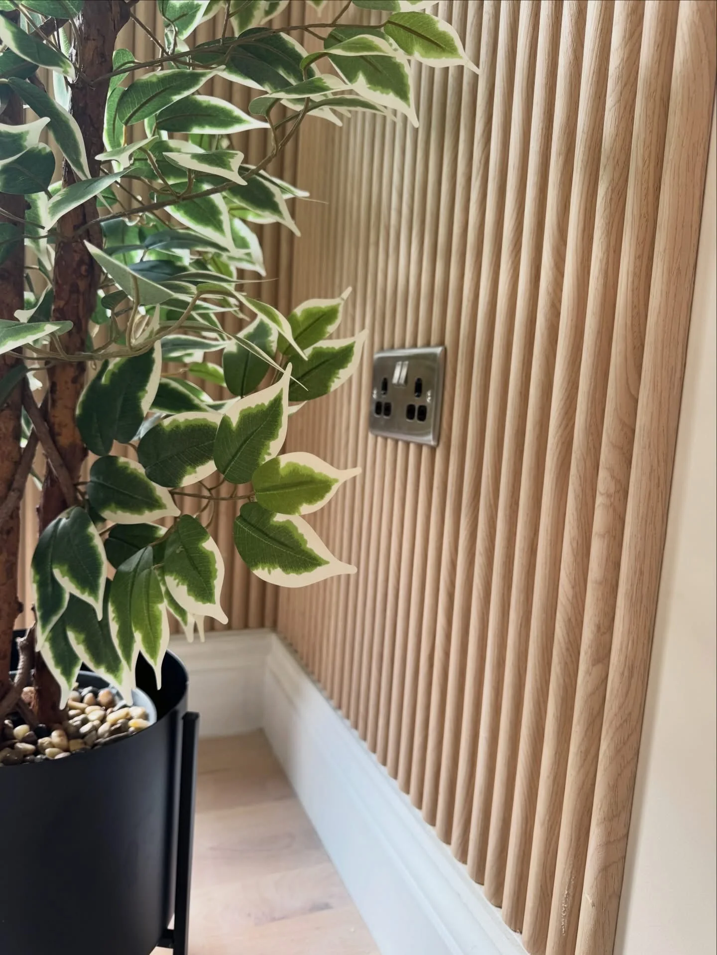 Media wall electrics by Greenwire Electrical